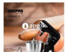 GEEPAS 3 IN 1 STAND MIXER 5 L5 Litre GSM43013
